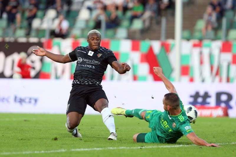 Football. Lotto Ekstraklasa. Zaglebie Sosnowiec - Slask Wroclaw. 27.08.2018