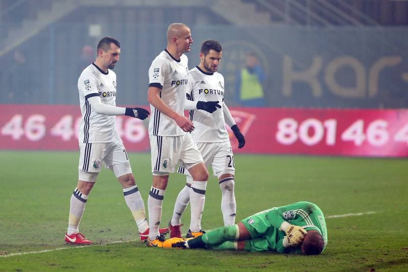 Football. Lotto Ekstraklasa. Piast Gliwice - Legia Warsaw. 12.12.2017