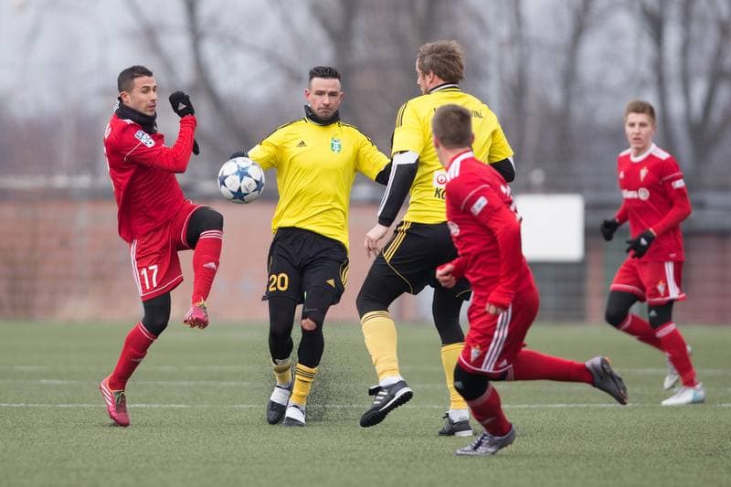 Football. Sparing. MFK Karvina - Gornik Zabrze. 13.01.2018