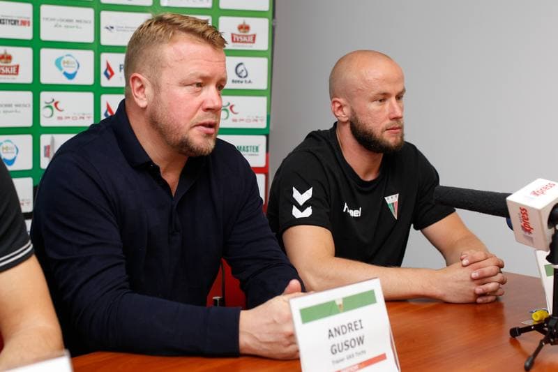 Ice Hockey. GKS Tychy. Press Conference. 29.08.2018