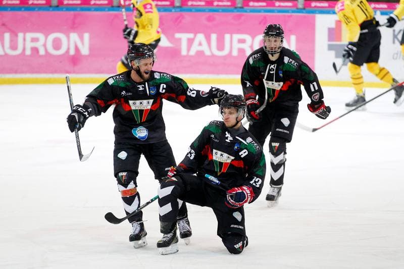 Ice Hockey. Tauron Hokej Liga. Tauron KH GKS Katowice - GKS Tychy. 14.01.2018