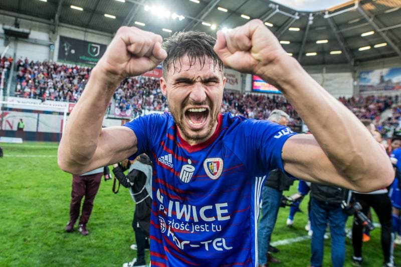 Football. Lotto Ekstraklasa. Piast Gliwice - Lech Poznan. 19.05.2019