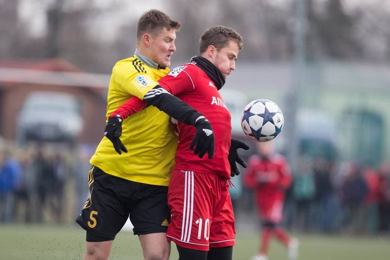 Football. Sparing. MFK Karvina - Gornik Zabrze. 13.01.2018