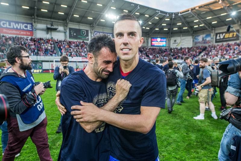 Football. Lotto Ekstraklasa. Piast Gliwice - Lech Poznan. 19.05.2019