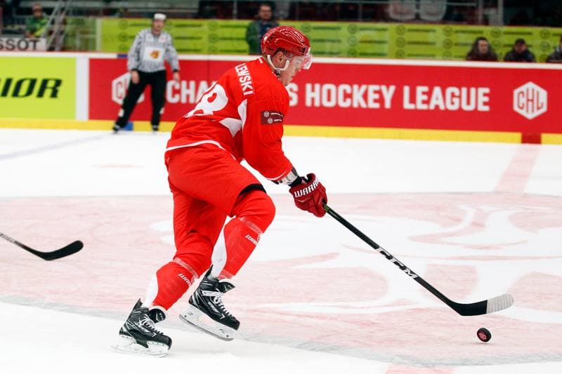 Ice Hockey. Champions Hockey League. Ocelari Trinec - JYP Jyvaskyla. 16.01.2018