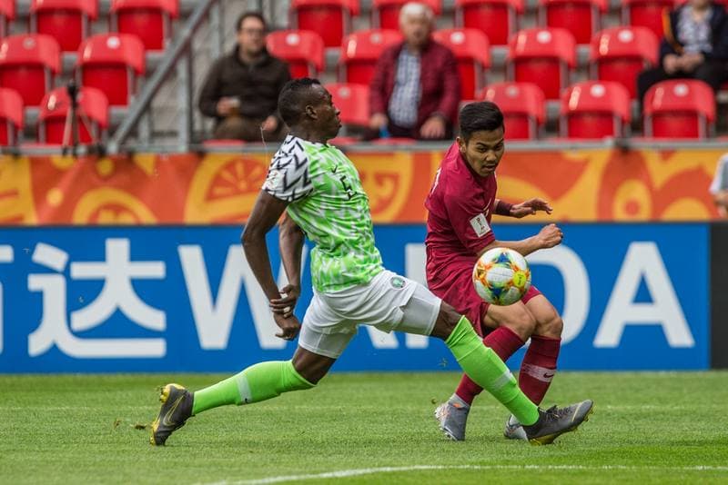 Football. FIFA U-20 World Cup. Qatar - Nigeria. 24.05.2019