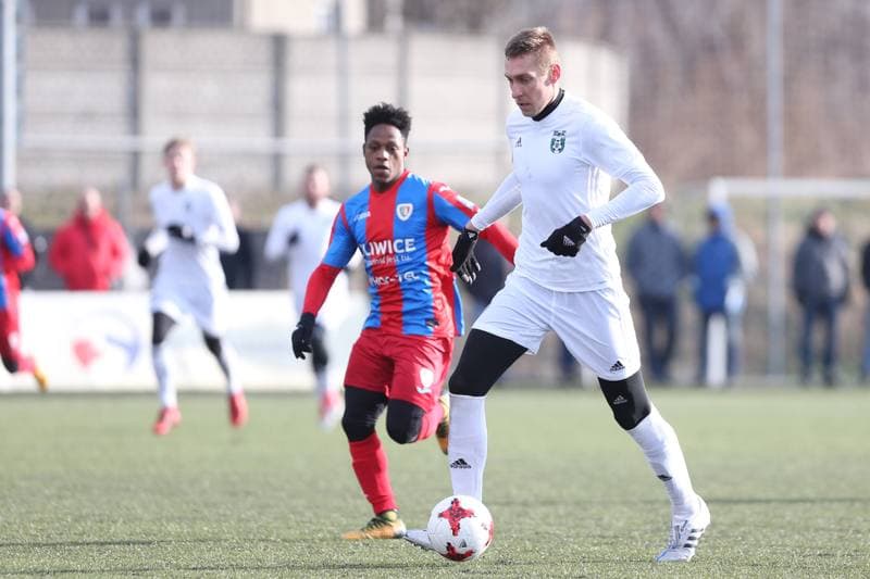 Football. Sparing. MFK Karvina - Piast Gliwice. 20.01.2018