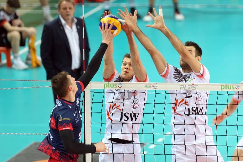 Volleyball. PlusLiga. Jastrzebski Wegiel - ZAKSA Kedzierzyn-Kozle. 13.01.2018