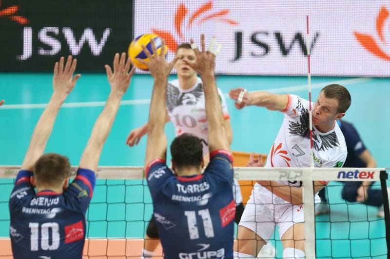 Volleyball. PlusLiga. Jastrzebski Wegiel - ZAKSA Kedzierzyn-Kozle. 13.01.2018