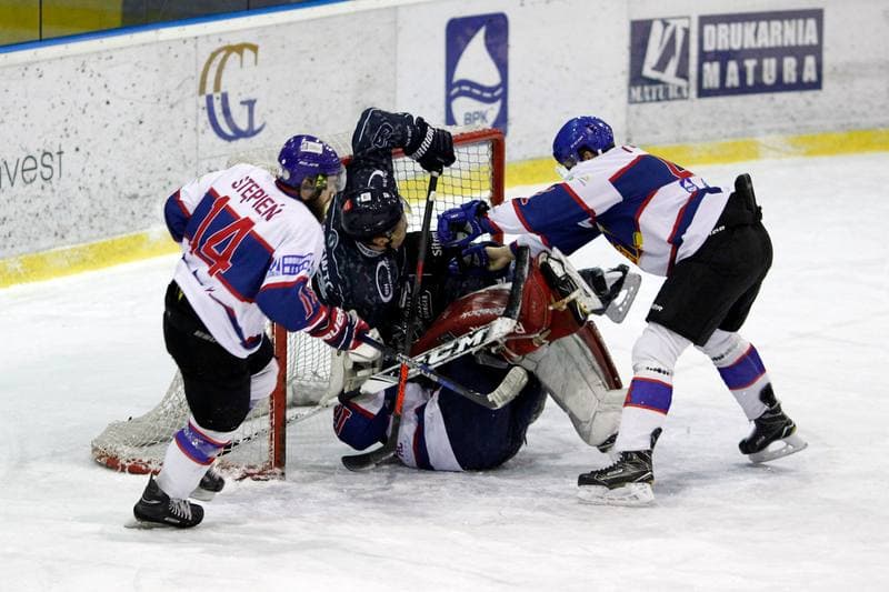 Ice Hockey. Polska Hokej Liga. Polonia Bytom - Automatyka Gdansk. 21.01.2018