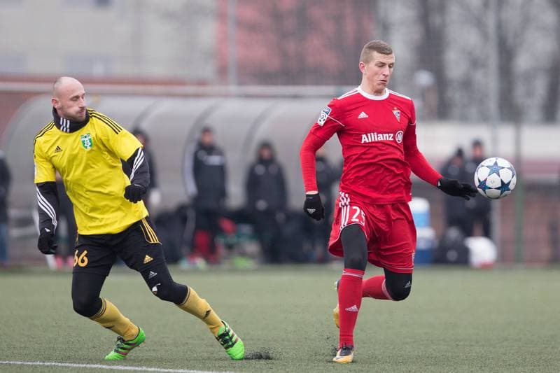 Football. Sparing. MFK Karvina - Gornik Zabrze. 13.01.2018