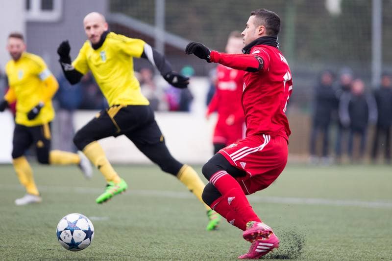 Football. Sparing. MFK Karvina - Gornik Zabrze. 13.01.2018