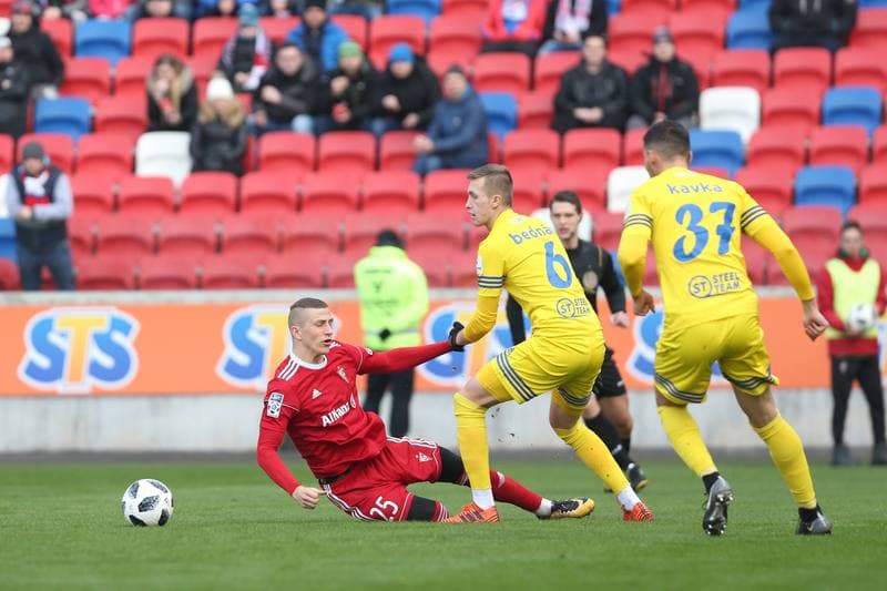 Football. Sparing. Gornik Zabrze - Zemplin Michalovce. 03.02.2018