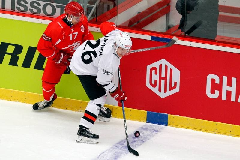 Ice Hockey. Champions Hockey League. Ocelari Trinec - JYP Jyvaskyla. 16.01.2018
