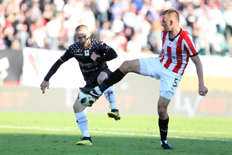 Football. Lotto Ekstraklasa. Zaglebie Sosnowiec - Cracovia Krakow. 30.09.2018
