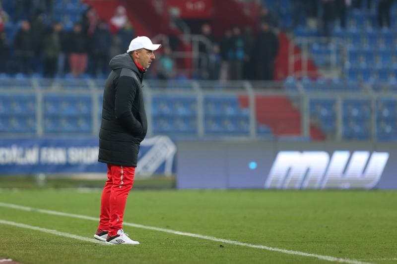 Football. Sparing. Banik Ostrava - Slavia Prague. 10.02.2018