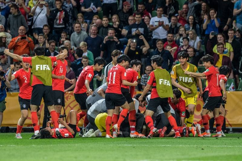 Football. FIFA U-20 World Cup. Korea Republic - Senegal. 08.06.2019