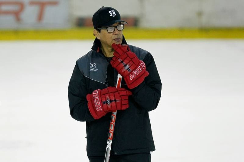 Ice Hockey. Poland national team. Training. 13.02.2018