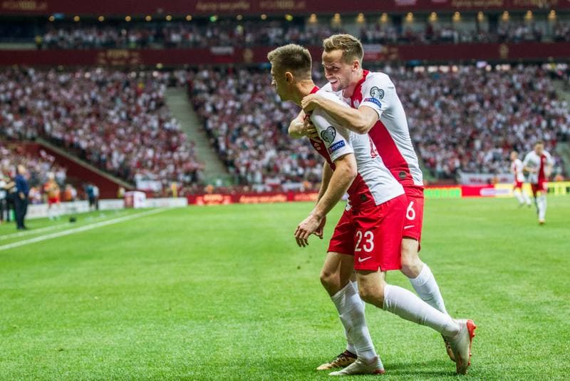 Football. Euro 2020 Qualifiers. Poland - Israel. 10.06.2019