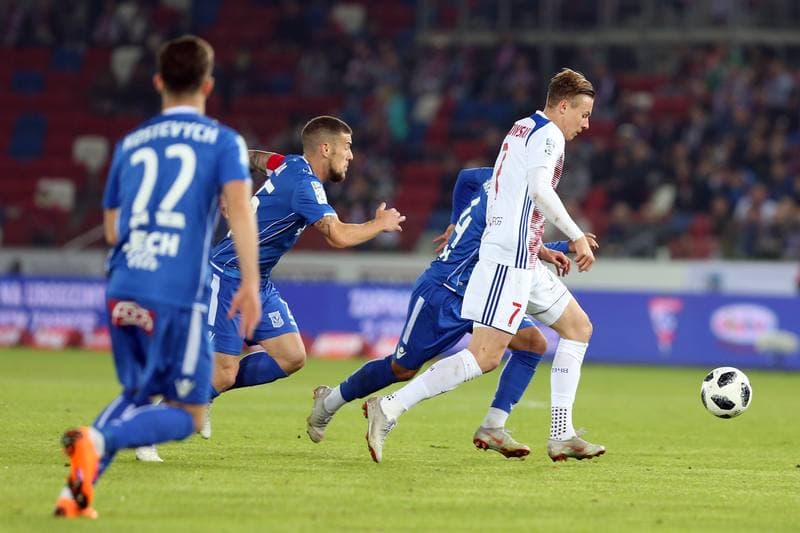Football. Lotto Ekstraklasa. Gornik Zabrze - Lech Poznan. 05.10.2018