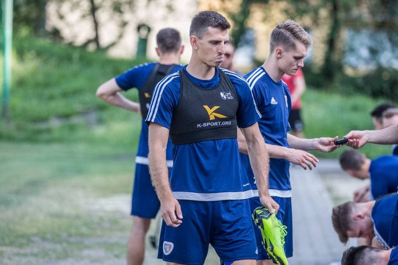 Football. Piast Gliwice. Training. 12.06.2019
