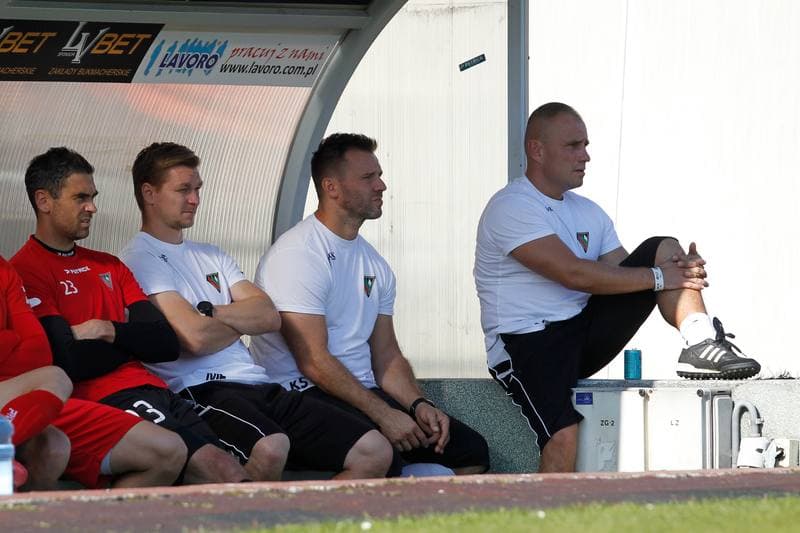 Football. Sparing. Zaglebie Sosnowiec - GKS 1962 Jastrzebie. 13.10.2018