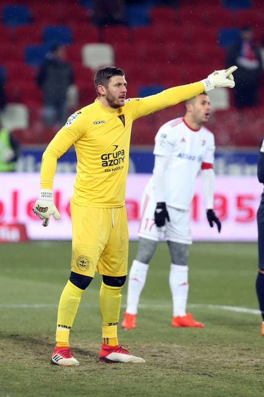 Football. Lotto Ekstraklasa. Gornik Zabrze - Pogon Szczecin. 28.02.2018