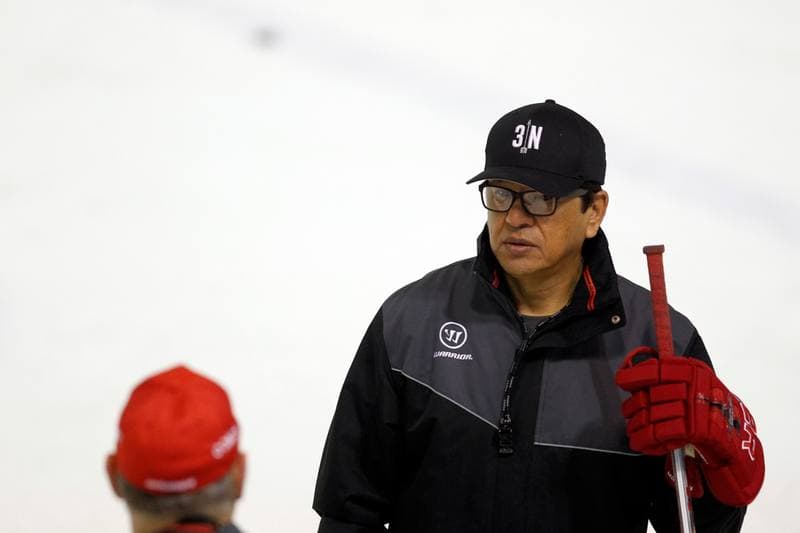 Ice Hockey. Poland national team. Training. 13.02.2018