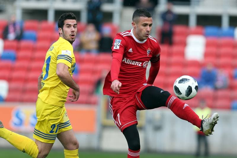 Football. Sparing. Gornik Zabrze - Zemplin Michalovce. 03.02.2018