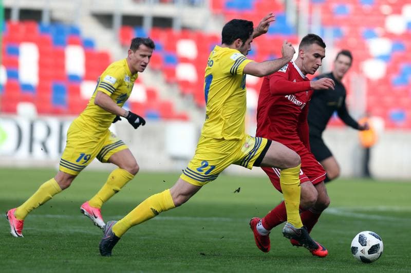 Football. Sparing. Gornik Zabrze - Zemplin Michalovce. 03.02.2018