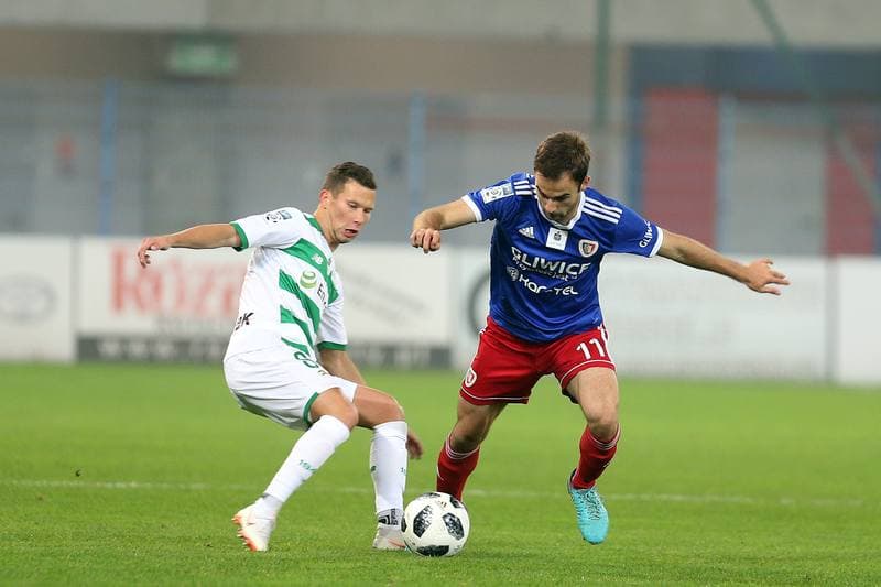 Football. Lotto Ekstraklasa. Piast Gliwice - Lechia Gdansk. 19.10.2018