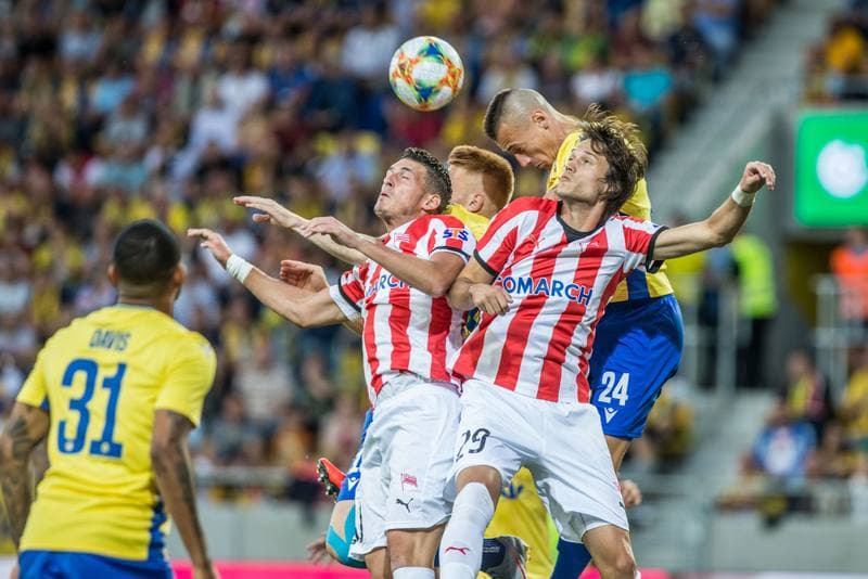 Football. UEFA Europa League. DAC 1904 Dunajska Streda - Cracovia Krakow. 11.07.2019