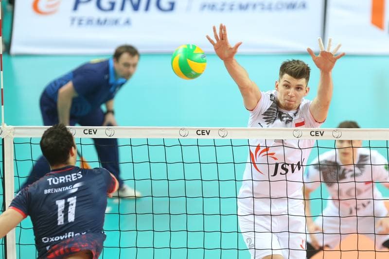 Volleyball. CEV Champions League. Jastrzebski Wegiel - ZAKSA Kedzierzyn-Kozle. 14.03.2018