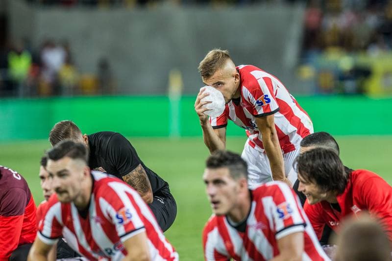 Football. UEFA Europa League. DAC 1904 Dunajska Streda - Cracovia Krakow. 11.07.2019