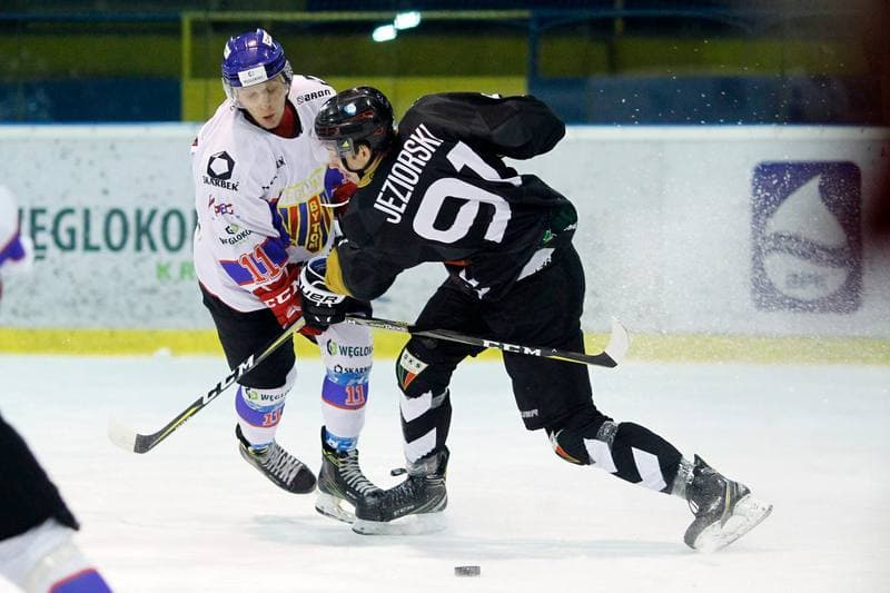 Ice Hockey. Polska Hokej Liga. Weglokoks Kraj Polonia Bytom - GKS Tychy. 26.10.2018