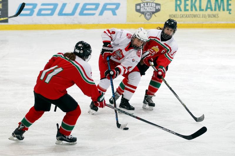 Ice Hockey. TCN. Poland - Hungary. 18.02.2018