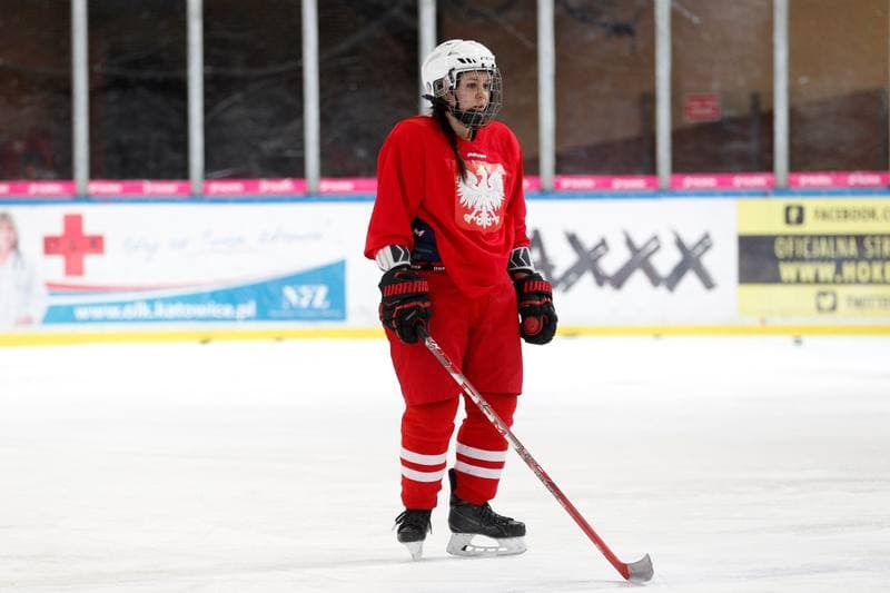 Ice Hockey. Poland national team. Training. 15.02.2018