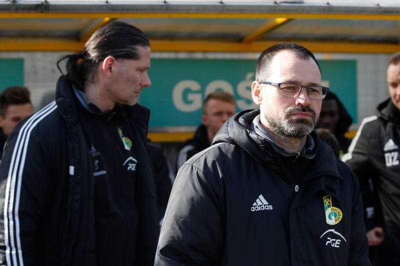 Football. II Liga. Rozwoj Katowice - GKS Belchatow. 24.03.2018
