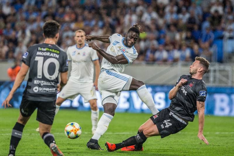 Football. UEFA Europa League. Slovan Bratislava - Dundalk FC. 07.08.2019