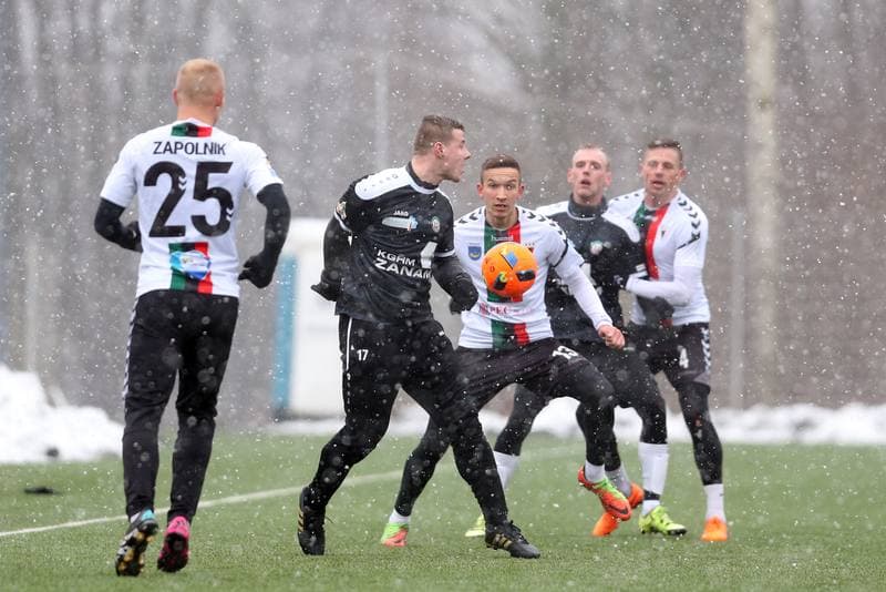 Football. Sparing. GKS Tychy - KS Polkowice. 16.02.2018