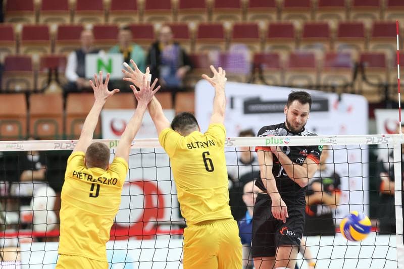 Volleyball. PlusLiga. GKS Katowice - Jastrzebski Wegiel. 25.03.2018
