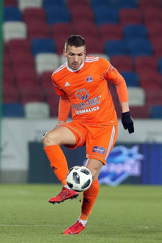 Football. Lotto Ekstraklasa. Gornik Zabrze - Bruk-Bet Termalica Nieciecza. 19.02.2018