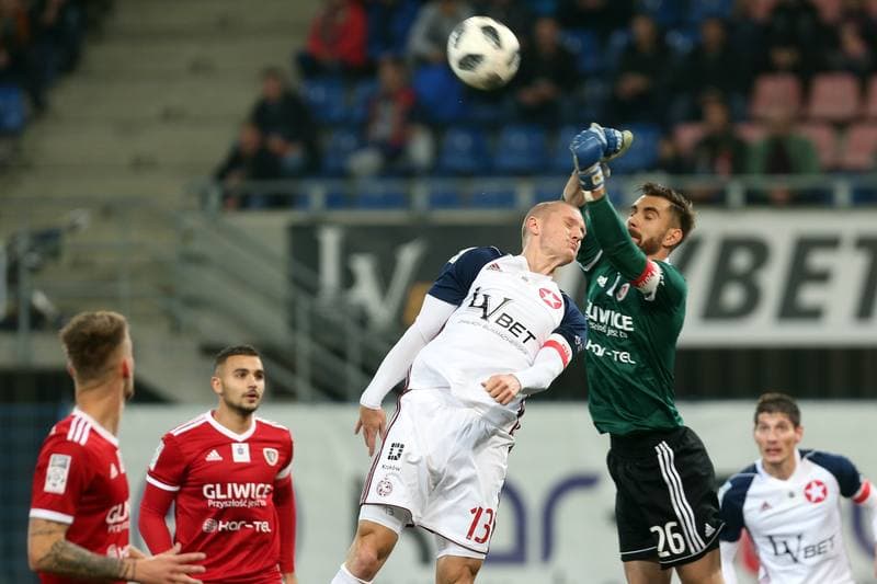 Football. Lotto Ekstraklasa. Piast Gliwice - Wisla Krakow. 02.11.2018