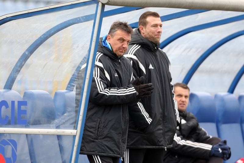 Football. Sparing. Ruch Chorzow - Fotbal Trinec. 23.02.2018
