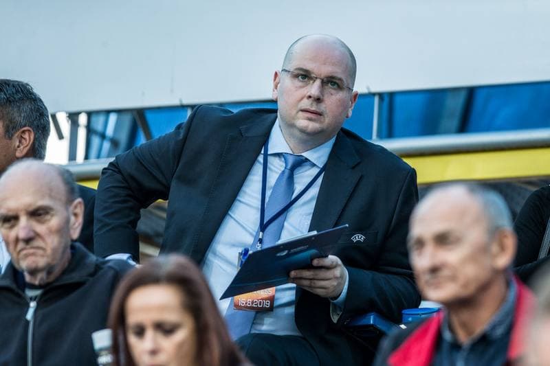Football. UEFA Europa League. FK Mlada Boleslav - FCSB. 15.08.2019
