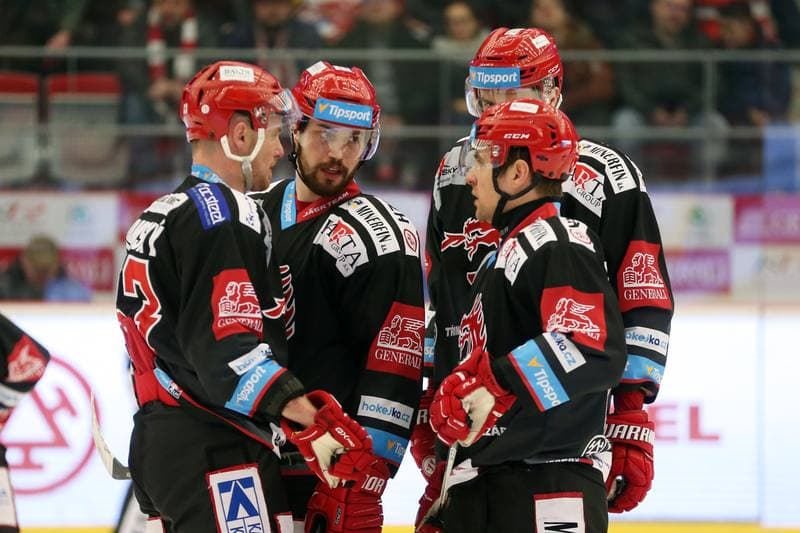 Ice Hockey. Tipsport Extraliga. Ocelari Trinec - Dynamo Pardubice. 02.03.2018