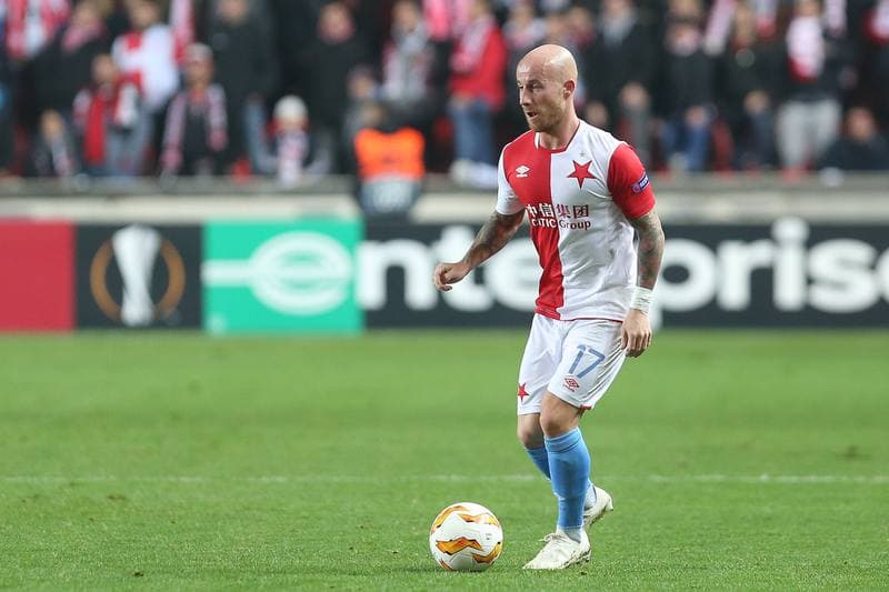 Football. UEFA Europa League. Slavia Prague - FC Copenhagen. 08.11.2018
