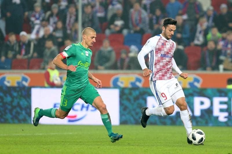 Football. Lotto Ekstraklasa. Gornik Zabrze - Slask Wroclaw. 09.11.2018