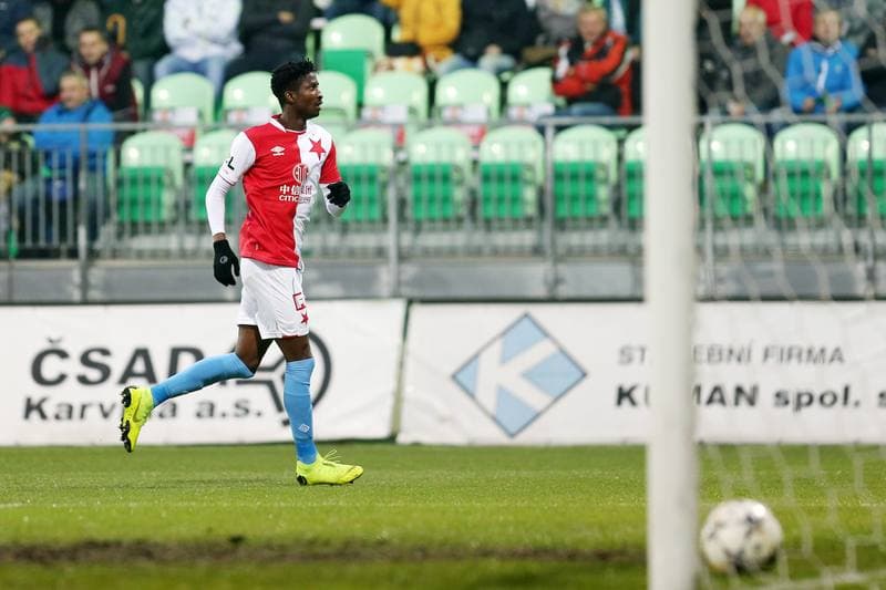 Football. Fortuna:Liga. MFK Karvina - Slavia Prague. 24.11.2018