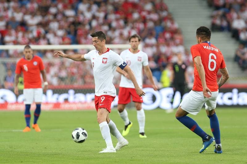 Football. International Friendly. Poland - Chile. 08.06.2018